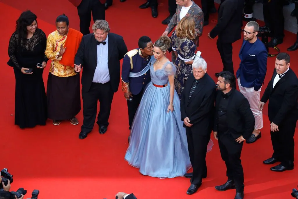 ২০১৭ সালে Cannes-এর রেড কার্পেটে Jermaine Jackson