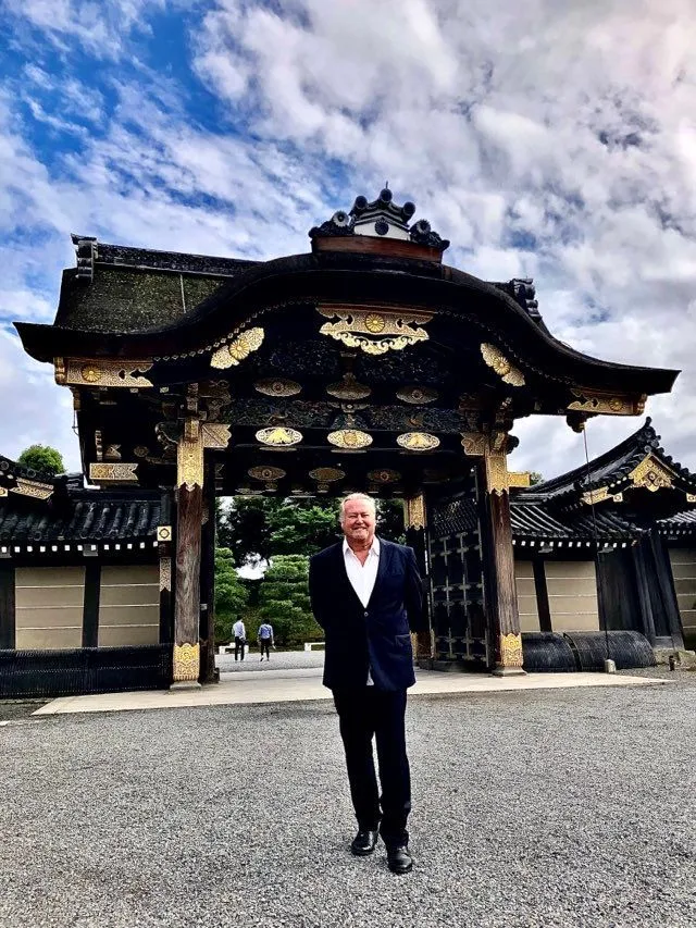Nijo Castle in Kyoto, Japan.