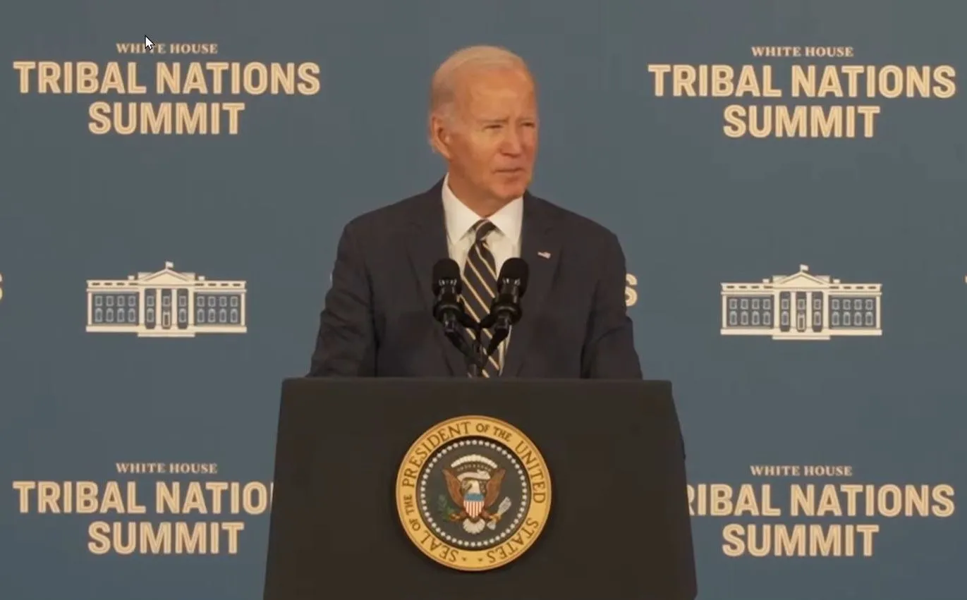 Annonce du président Joe Biden concernant le soutien des États-Unis aux Haudenosaunee Nationals